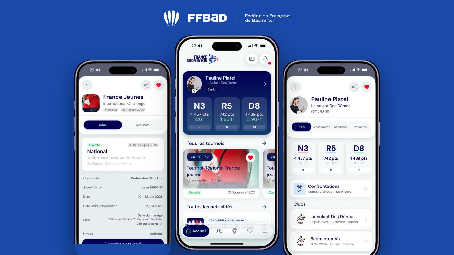 Visuel du projet FFBAD