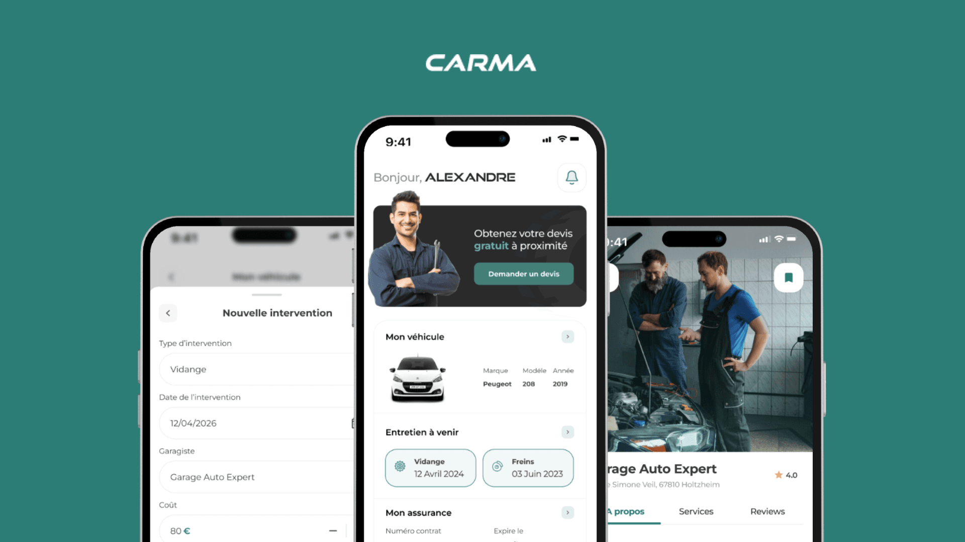 Visuel du projet Carma