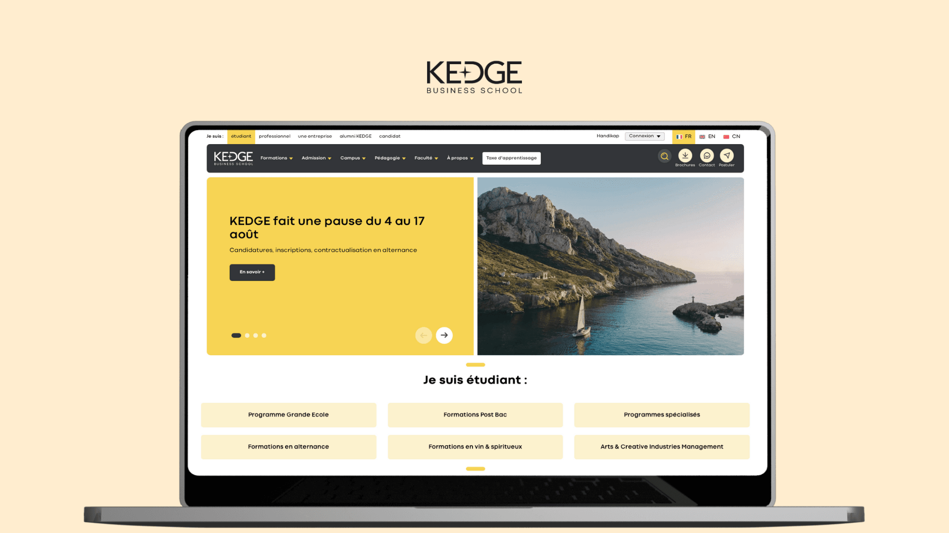 Visuel du projet Kedge