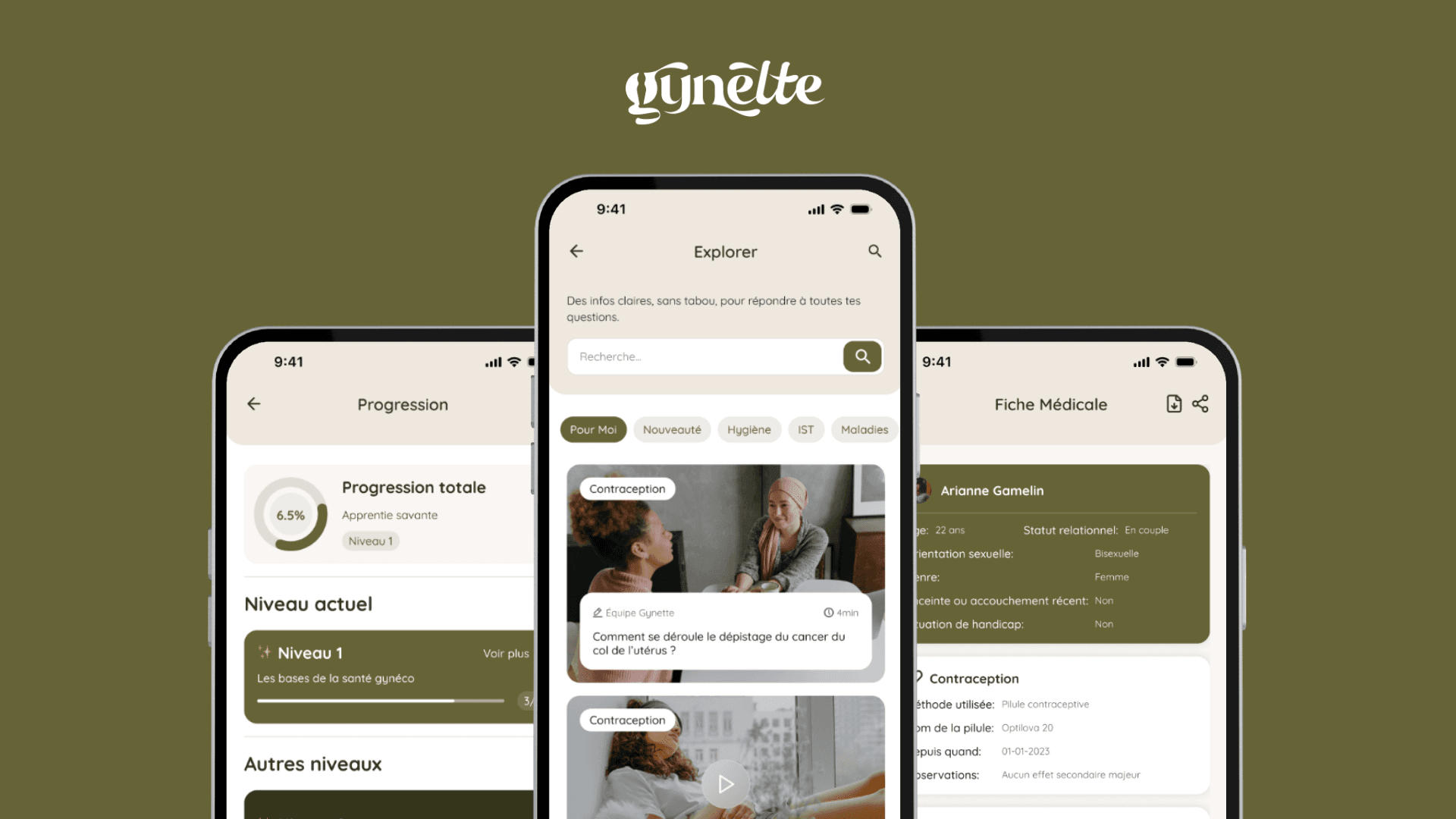 Visuel du projet Gynette