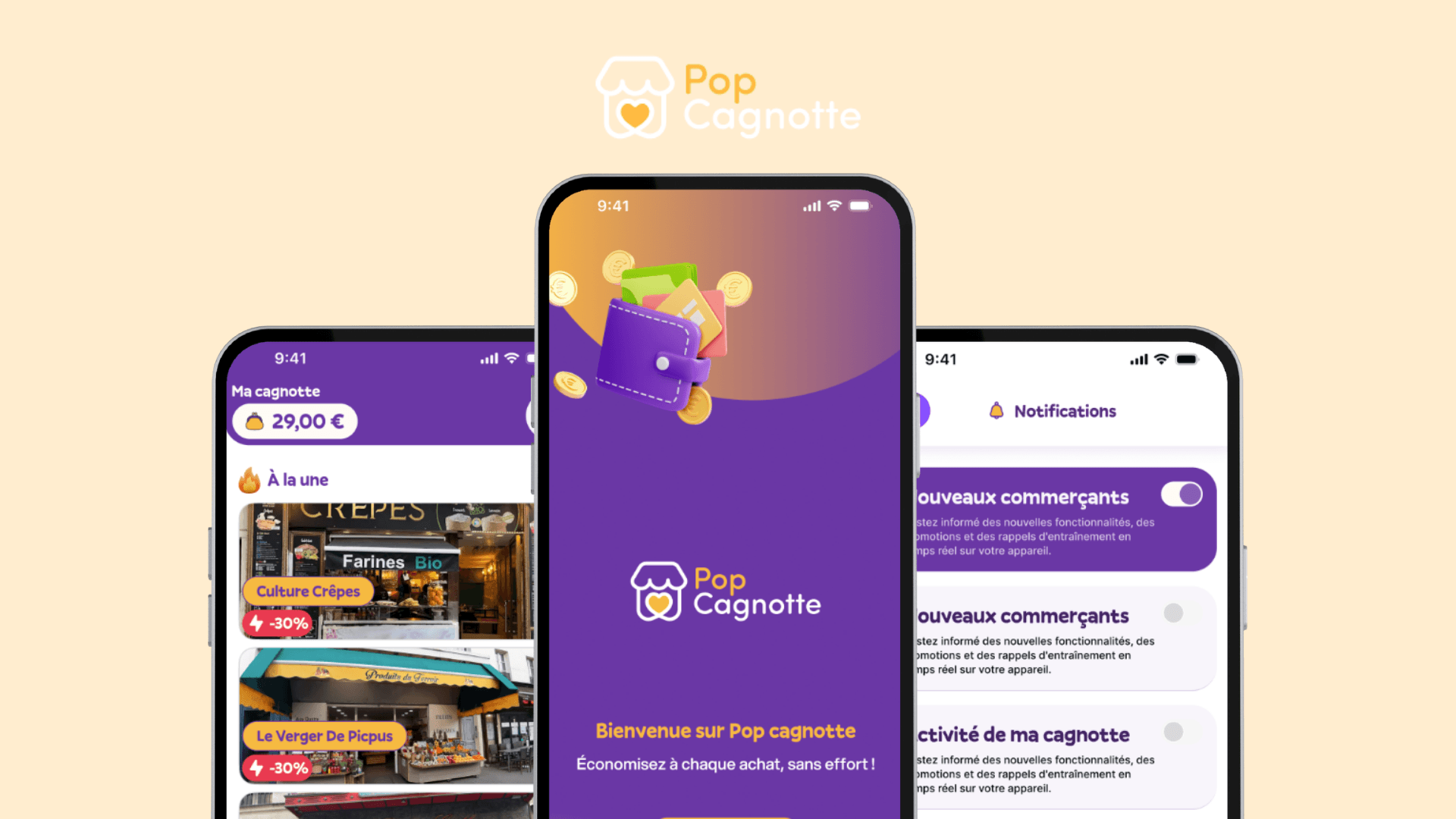 Visuel du projet Pop Cagnotte