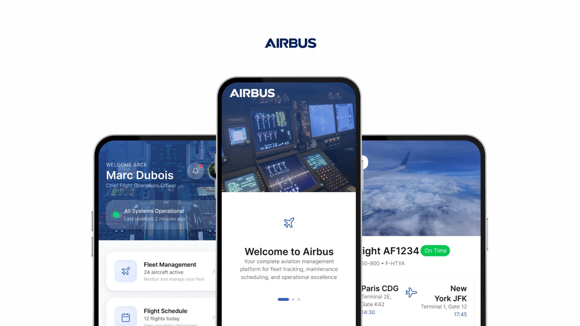 Visuel du projet Airbus