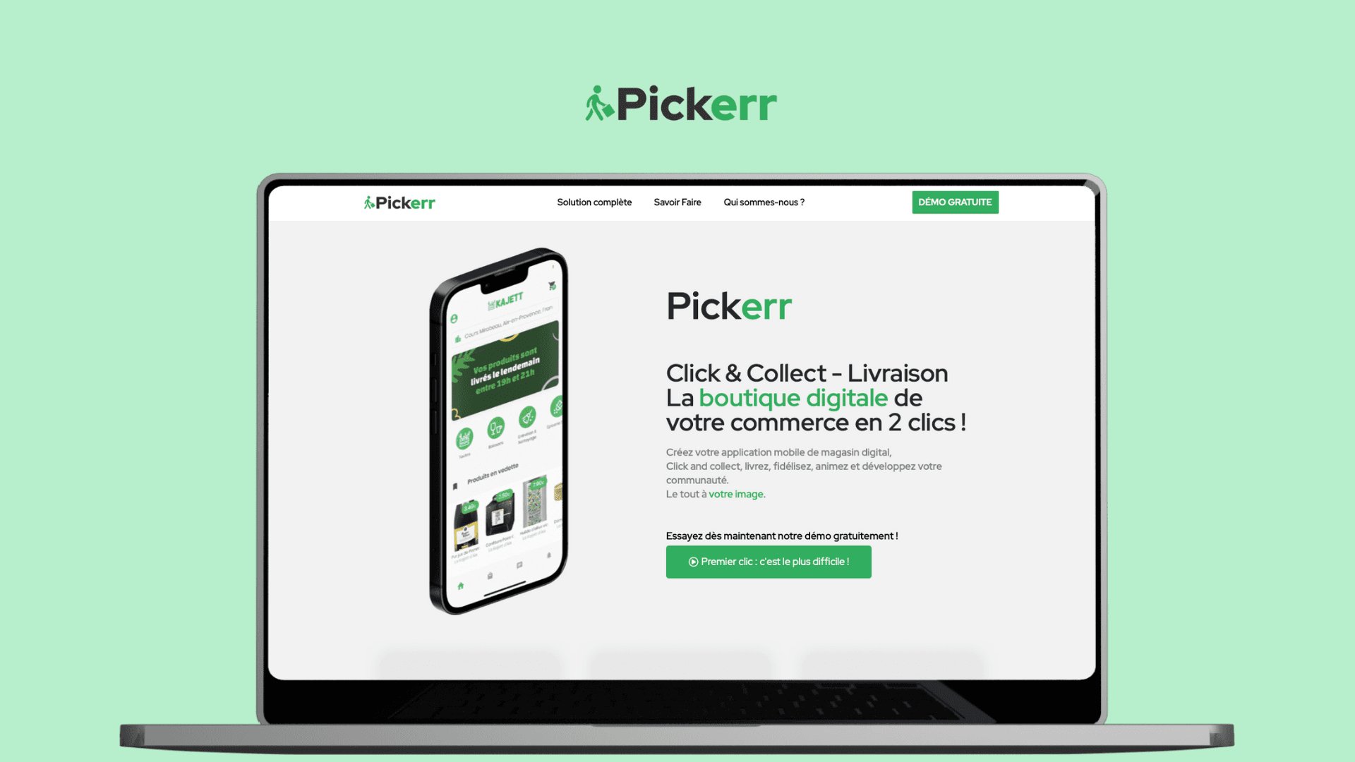 Visuel du projet Pickerr