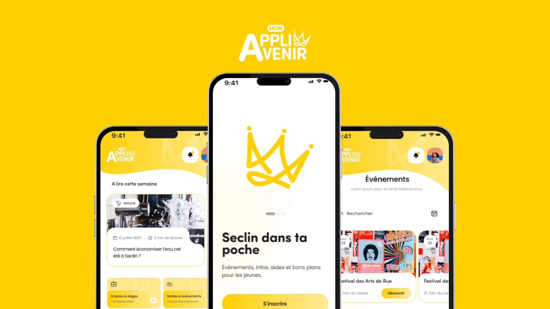 Visuel du projet Appli Avenir