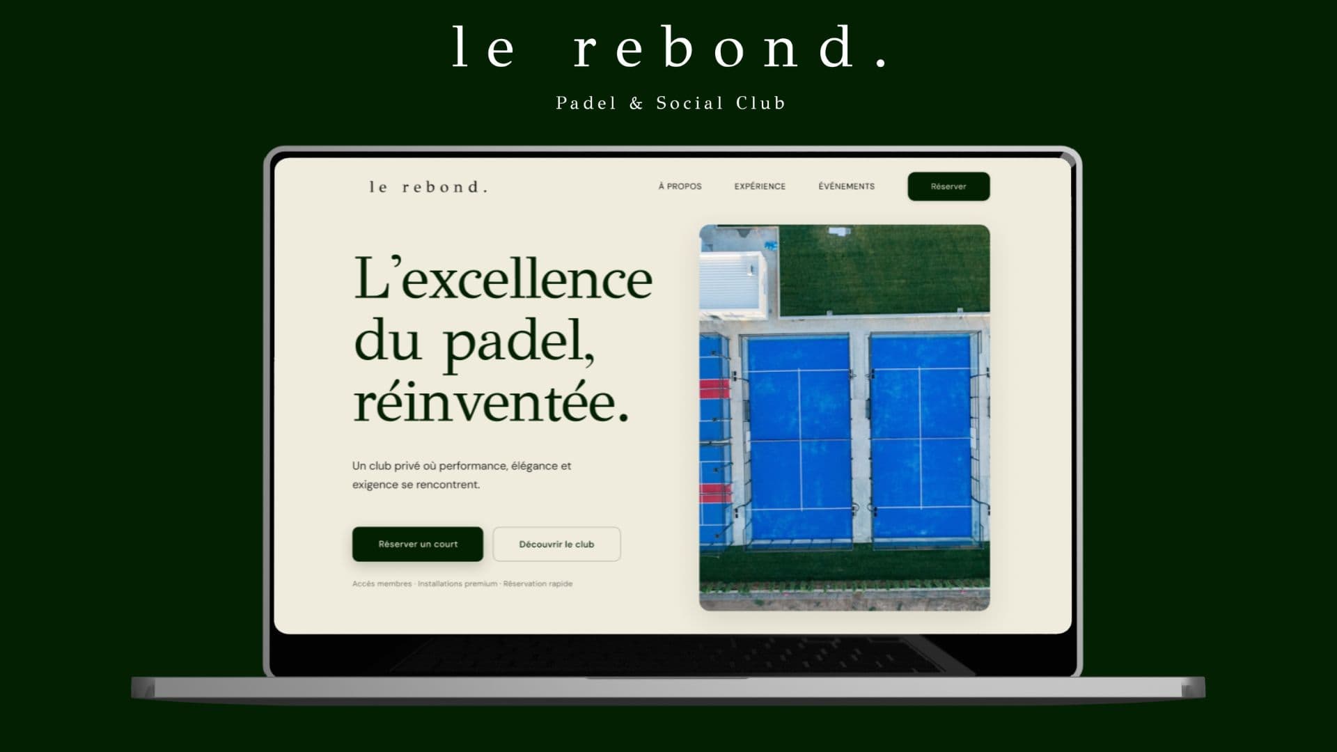 Visuel du projet Le Rebond