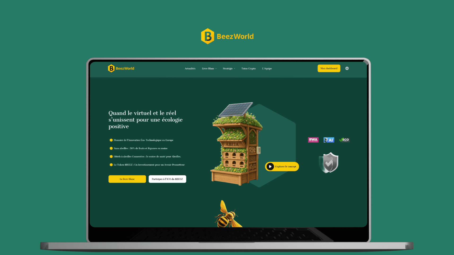 Visuel du projet Beezworld