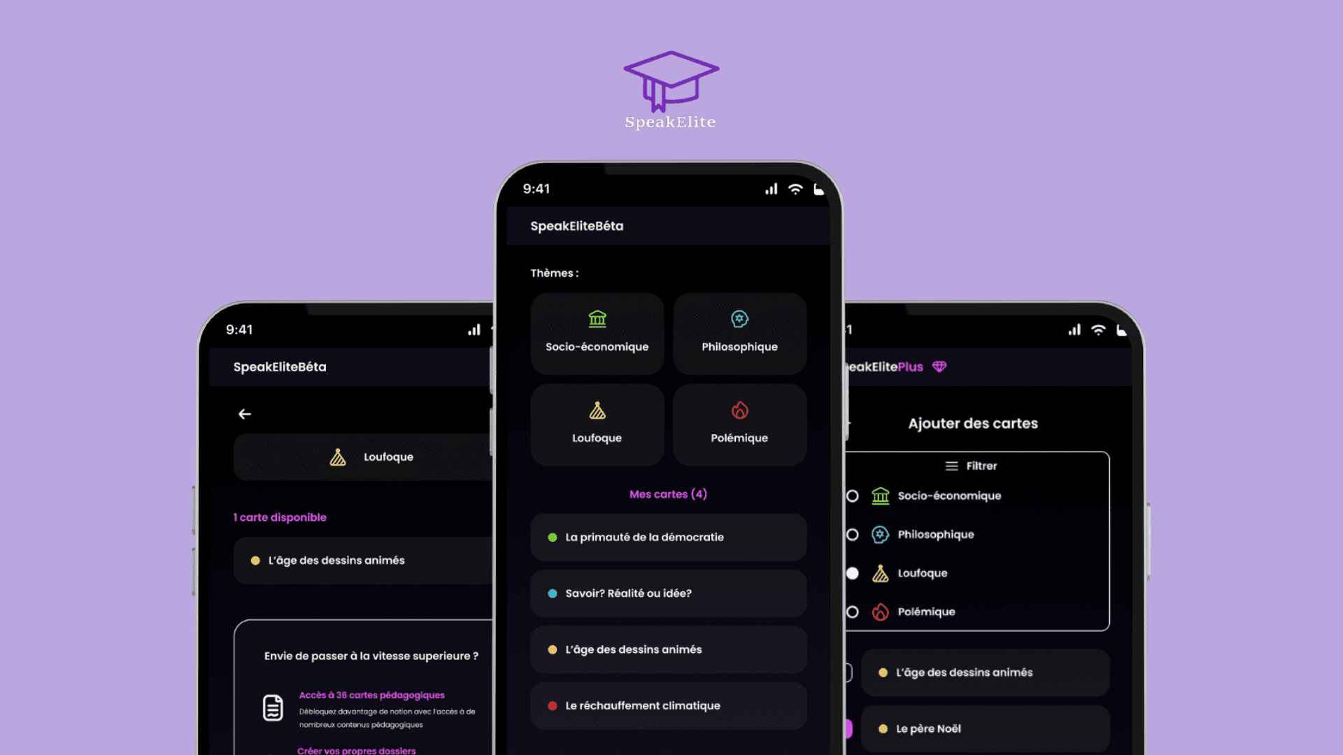 Visuel du projet Speak Elite