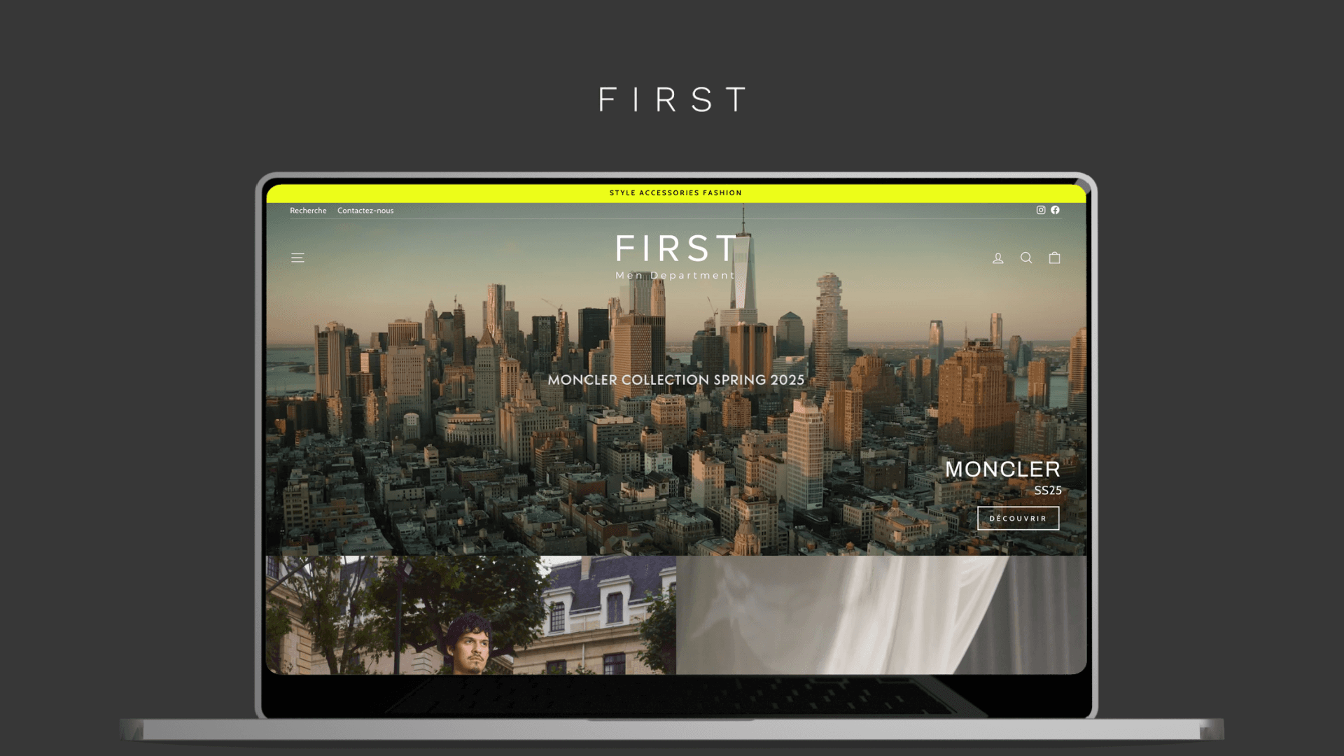 Visuel du projet First