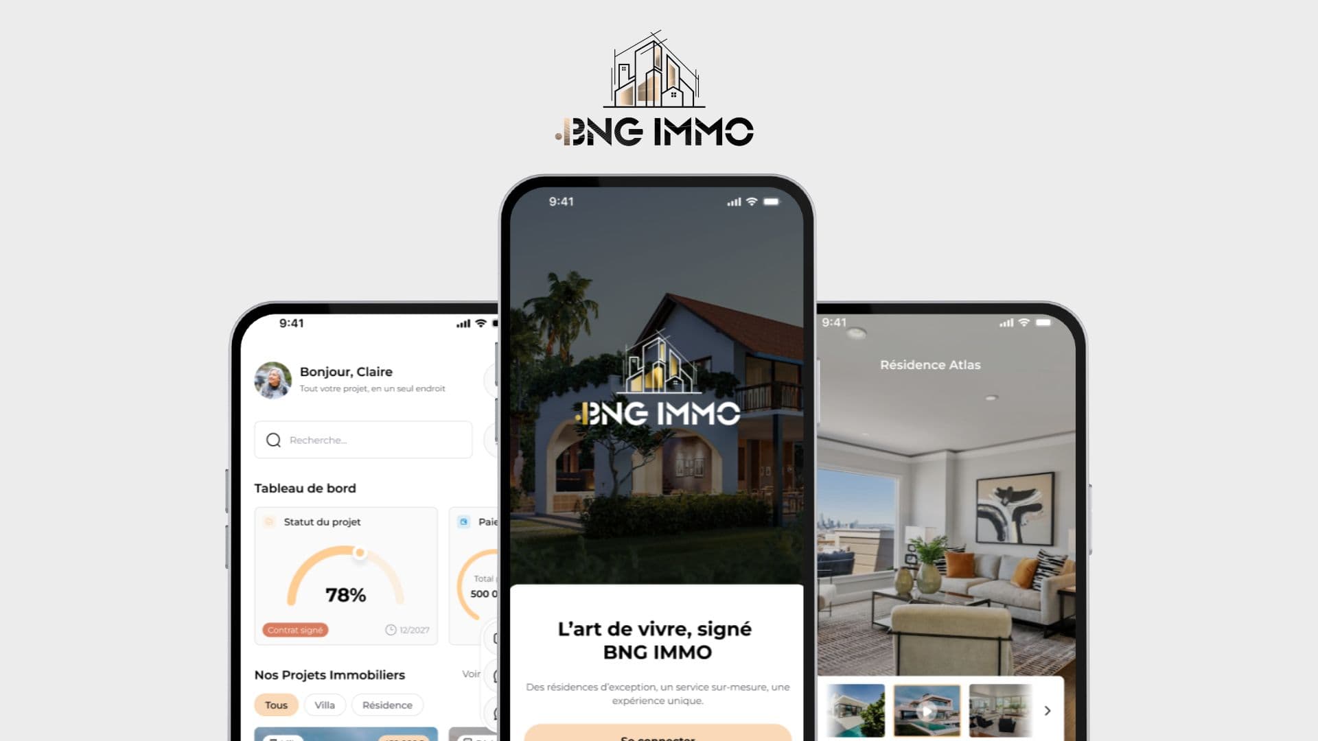 Visuel du projet BNG Immo
