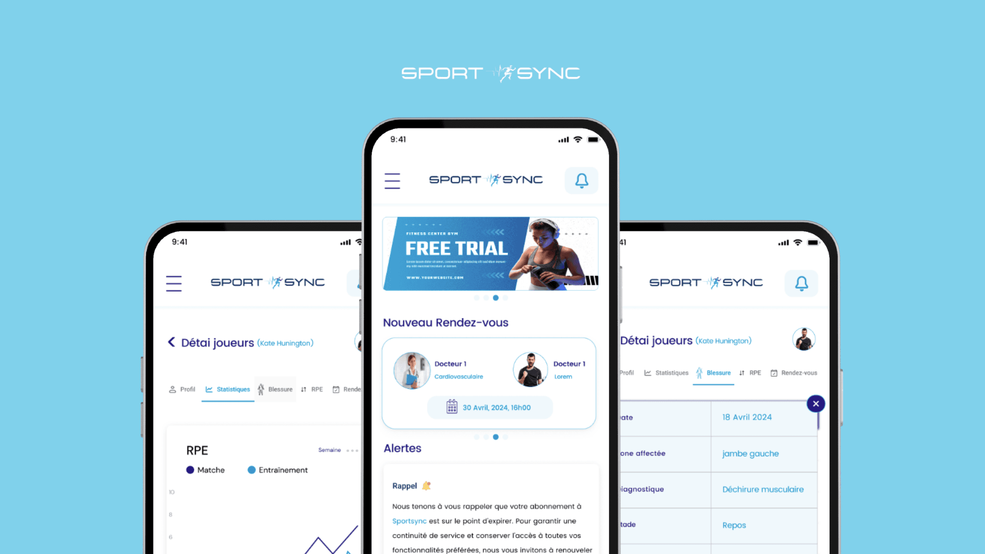 Visuel du projet Sportsync