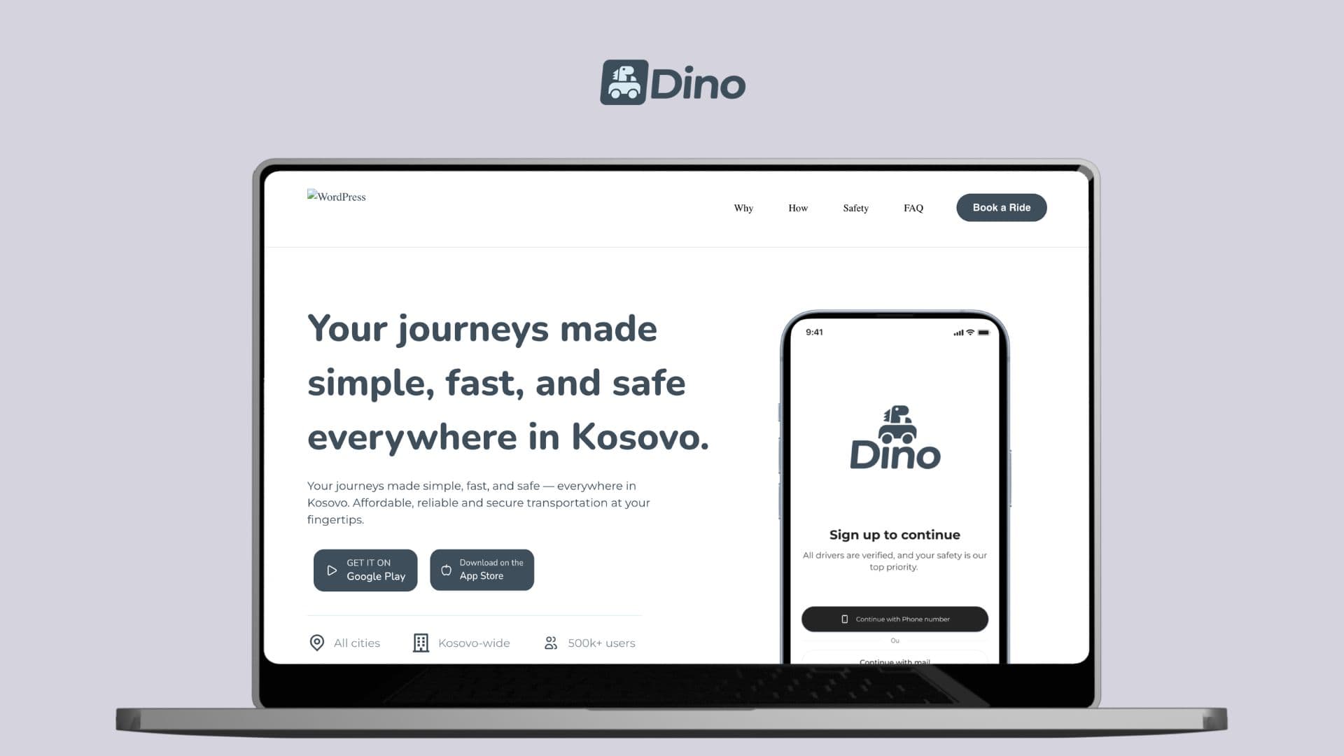 Visuel du projet Dino