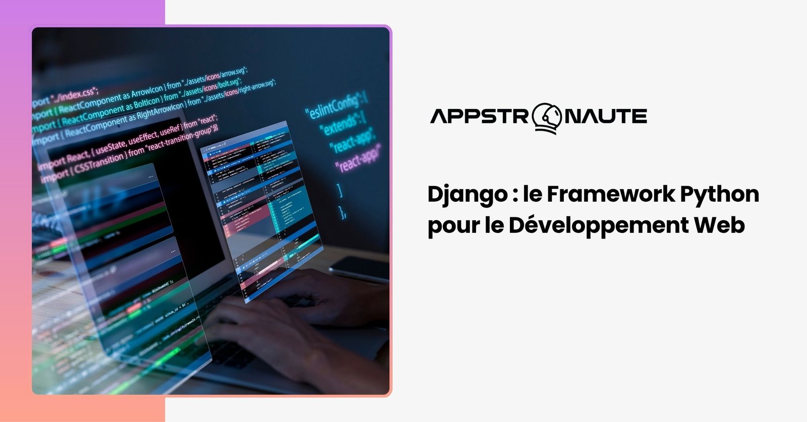 Django framework, Python développement web backend architecture MVT Model View Template